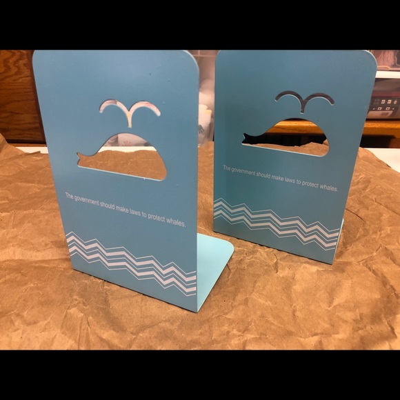 Other - Whale book ends